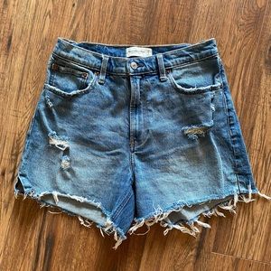 Abercrombie & Fitch High Rise Shorts